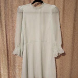 Snowmelt Blue Swept Dress